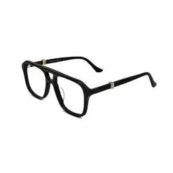 Black Modern Pilot Eyeglasses - 1494S 11 Buy Black Modern Pilot Eyeglasses Online