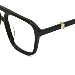 Black Modern Pilot Eyeglasses - 1494S 12 Buy Black Modern Pilot Eyeglasses Online