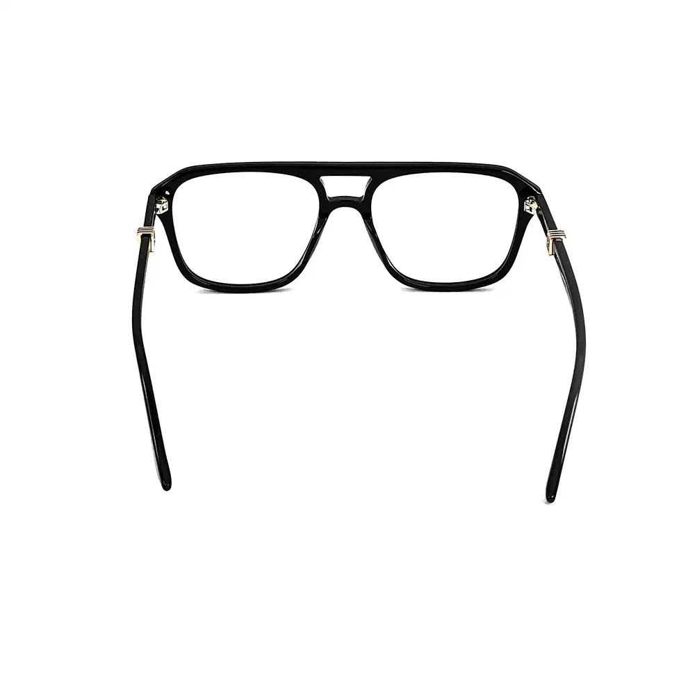 Black Modern Pilot Eyeglasses - 1494S 6 Buy Black Modern Pilot Eyeglasses Online