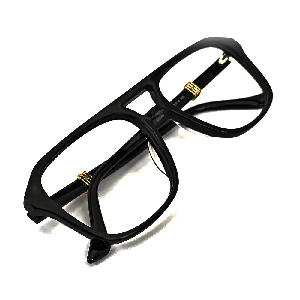 Black Modern Pilot Eyeglasses - 1494S 8 Buy Black Modern Pilot Eyeglasses Online