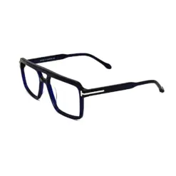 Buy Dark Blue Bold Pilot Eyeglasses Online