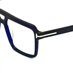Buy Dark Blue Bold Pilot Eyeglasses Online