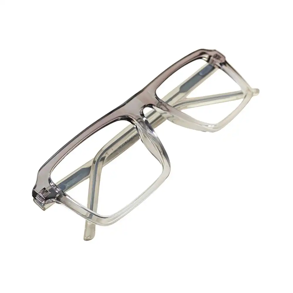 Glass Grey Fashion Eyeglasses - 252801 7 Buy Glass Grey Fashion Eyeglasses Online