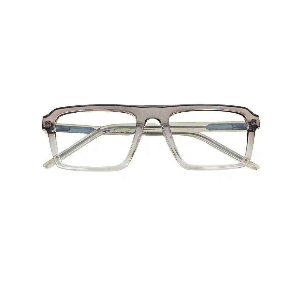 Glass Grey Fashion Eyeglasses - 252801 6 Buy Glass Grey Fashion Eyeglasses Online