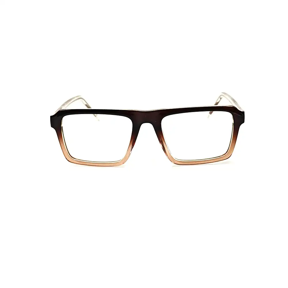 Modern Brown Dual Tone Eyeglasses - 252801 1 Buy Modern Brown Dual Tone Eyeglasses Online