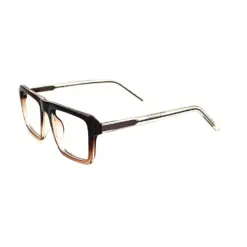 Modern Brown Dual Tone Eyeglasses - 252801 10 Buy Modern Brown Dual Tone Eyeglasses Online