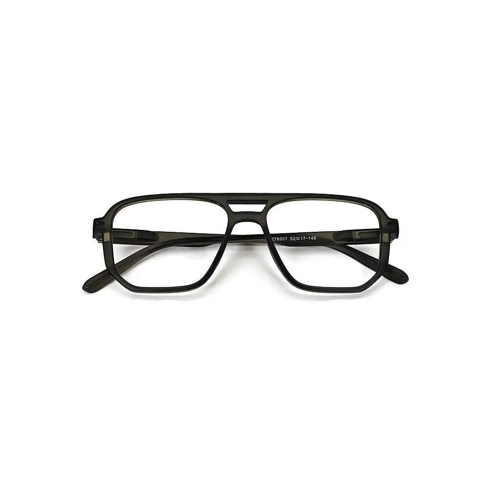 Compact Grey Clip-on Eyeglasses - 678907 8 Compact Grey Clip-on Eyeglasses