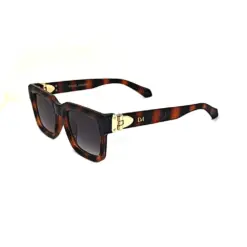 Daniel Morris Leopard Brown Sunglasses