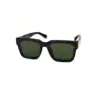 Daniel Morris Leopard Wayfarer Sunglasses
