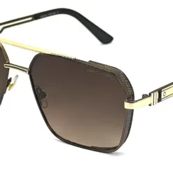 Daniel Morris Modern Brown Sunglasses