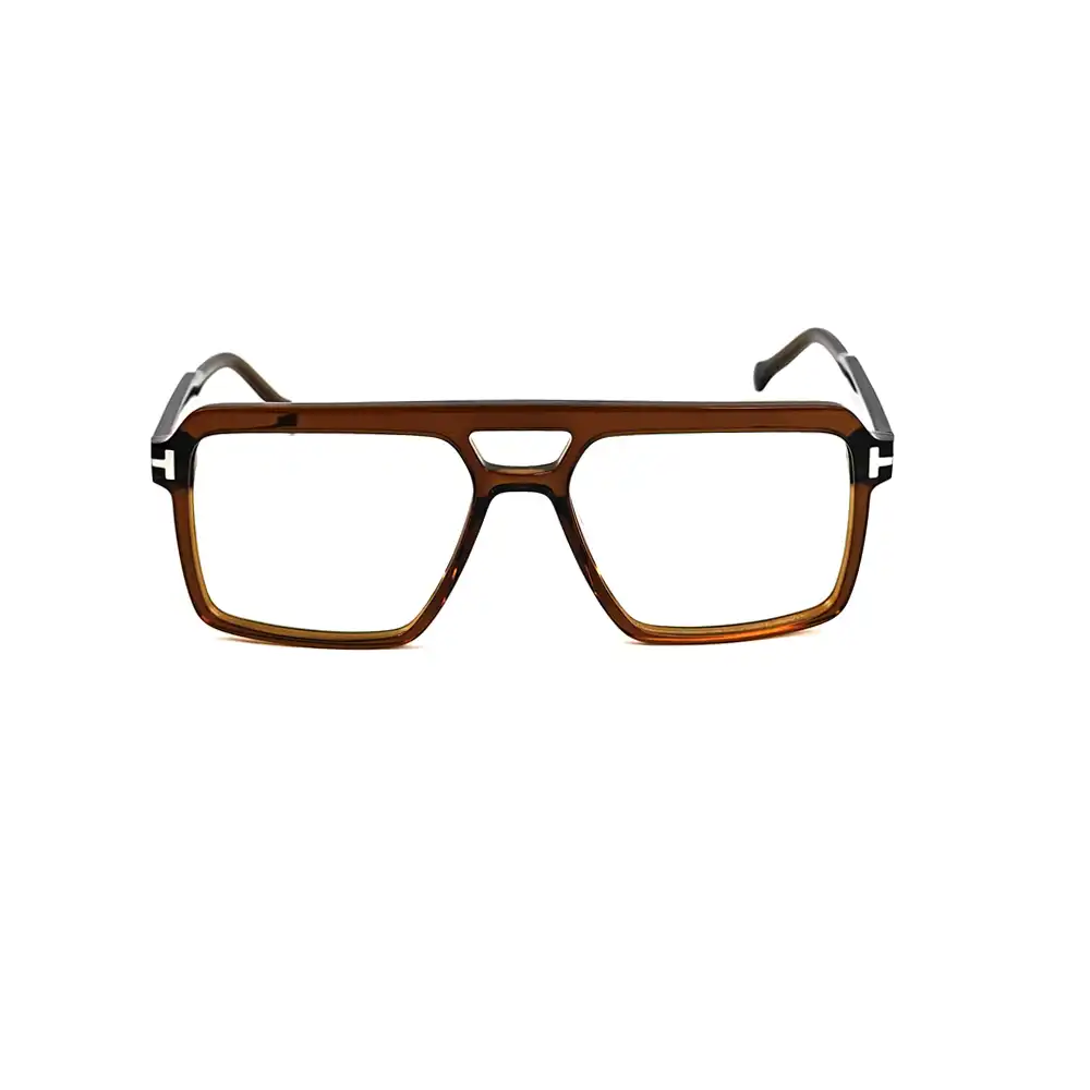 Brown Bold Pilot Eyeglasses - 56322 1 Buy Brown Bold Pilot Eyeglasses Online