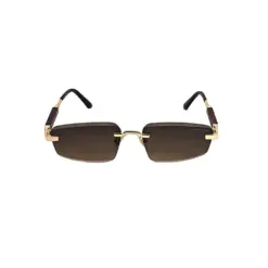 Best Eyewear Store Online for Eyeglasses & Sunglasses | Chashmah "चश्मा" 53 Latest Brown Rimless Sunglasses online