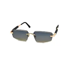 Latest Golden Rimless Sunglasses online