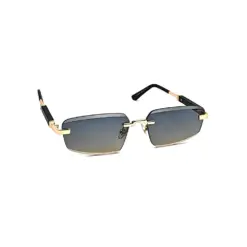 Latest Golden Rimless Sunglasses online