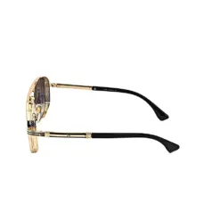 Latest Golden-Black Aviator Sunglasses