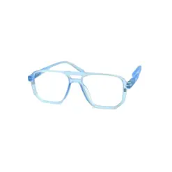 Sky Blue Clip-on Eyeglasses - 678907 12 Sky Blue Clip-on Eyeglasses