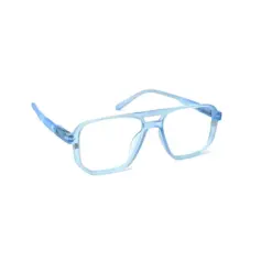 Sky Blue Clip-on Eyeglasses - 678907 13 Sky Blue Clip-on Eyeglasses