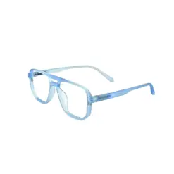 Sky Blue Clip-on Eyeglasses - 678907 14 Sky Blue Clip-on Eyeglasses