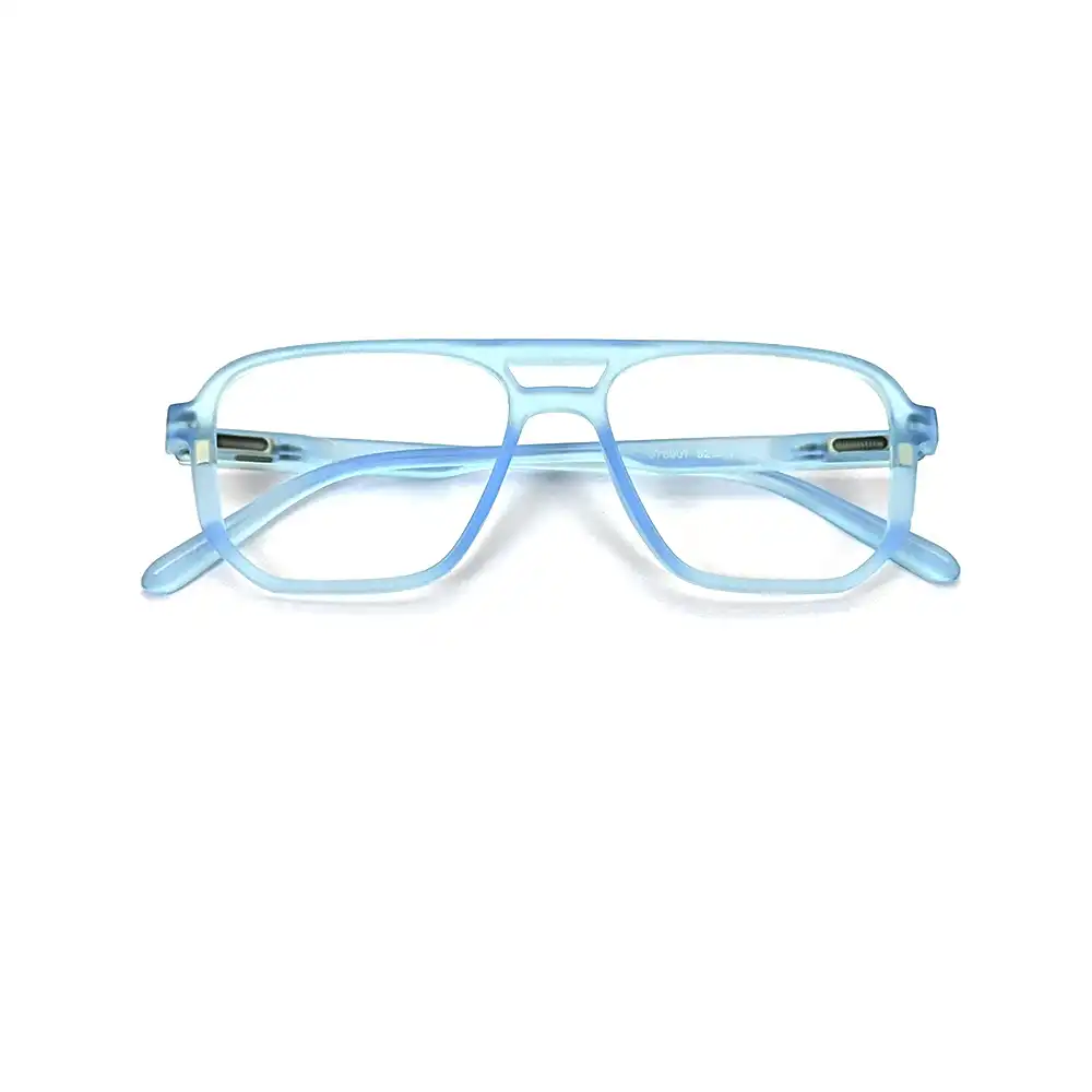Sky Blue Clip-on Eyeglasses - 678907 8 Sky Blue Clip-on Eyeglasses