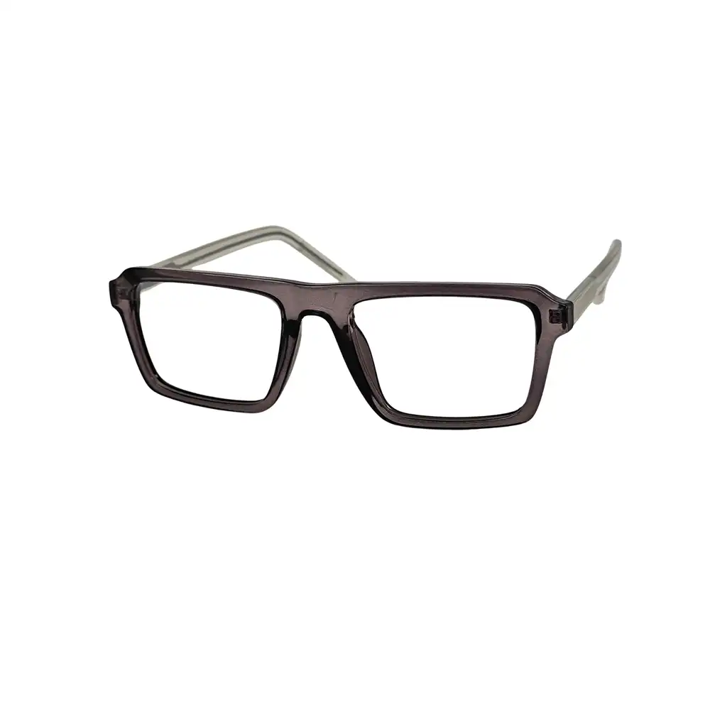 Solid Grey Fashion Eyeglasses - 252801 2 Solid Grey Fashion Eyeglasses at chashmah