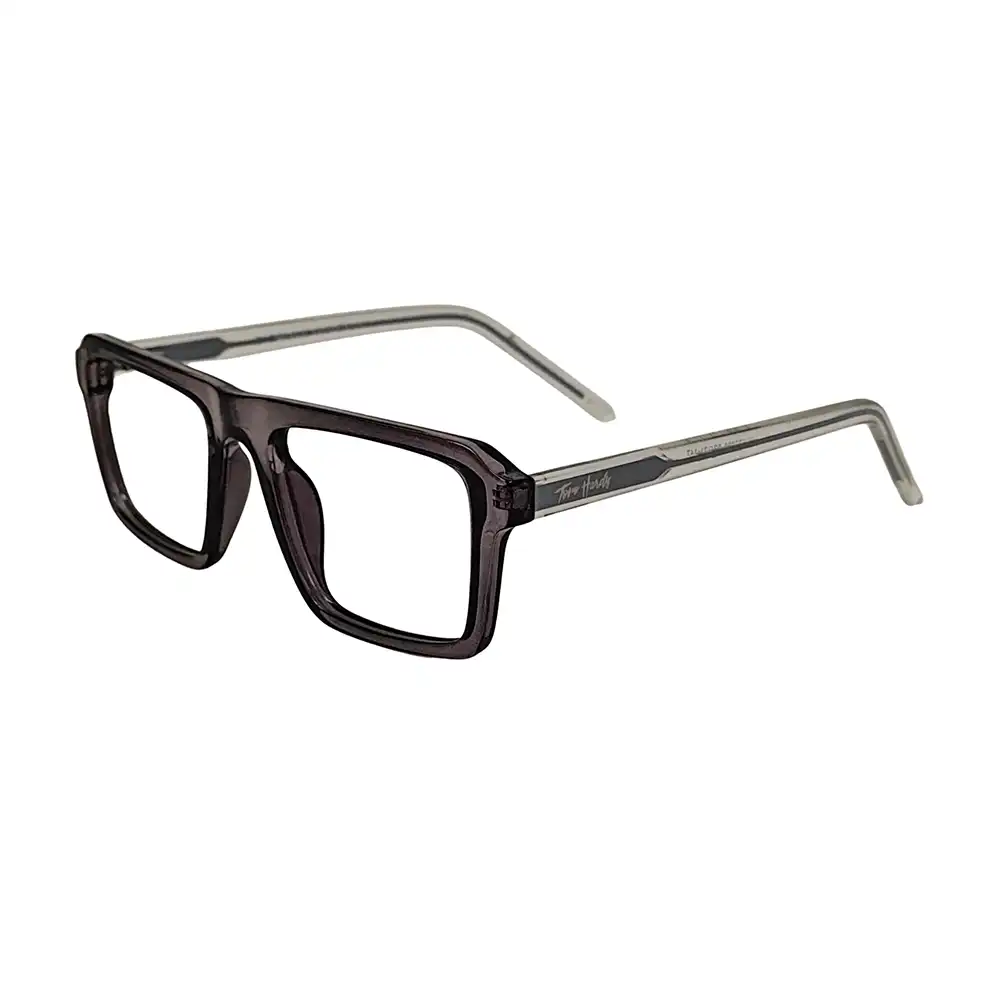 Solid Grey Fashion Eyeglasses - 252801 4 Solid Grey Fashion Eyeglasses at chashmah