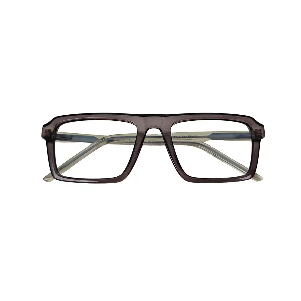 Solid Grey Fashion Eyeglasses - 252801 6 Solid Grey Fashion Eyeglasses at chashmah