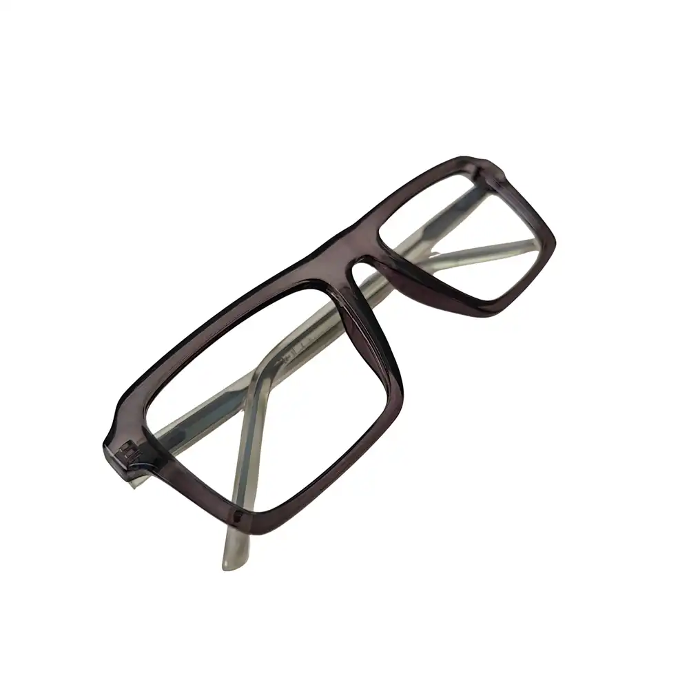 Solid Grey Fashion Eyeglasses - 252801 7 Solid Grey Fashion Eyeglasses at chashmah