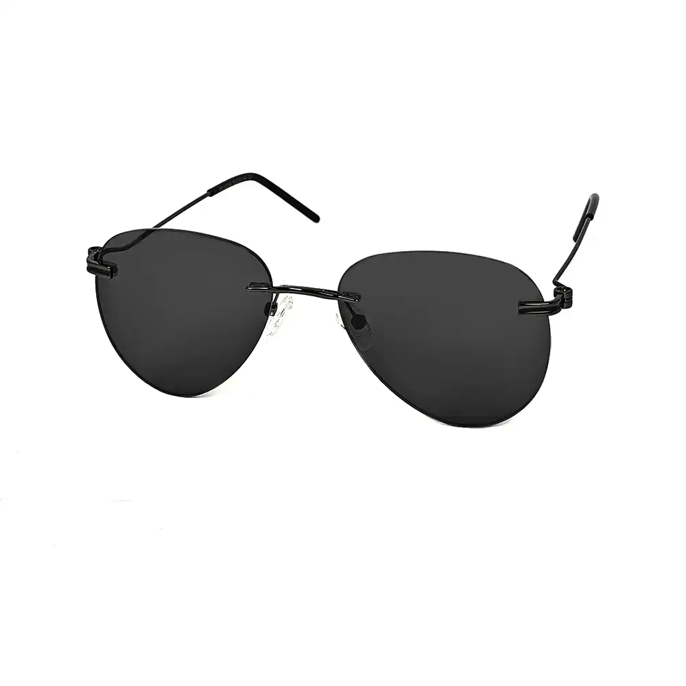 Black Turban Fit Aviator Sunglasses - 4220s 3 Black Turban Fit Aviator Sunglasses