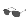 bLACK Turban Fit Rimless Sunglasses