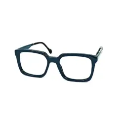 Bold Modern Green Eyeglasses - 156016 11 Bold Modern Green Eyeglasses