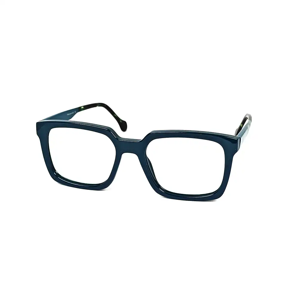 Bold Modern Green Eyeglasses - 156016 3 Bold Modern Green Eyeglasses