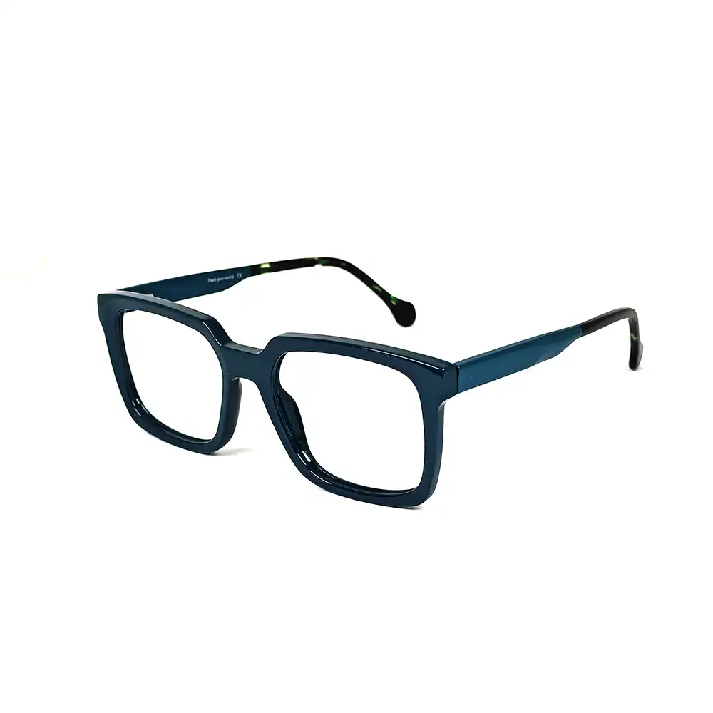 Bold Modern Green Eyeglasses - 156016 1 Bold Modern Green Eyeglasses