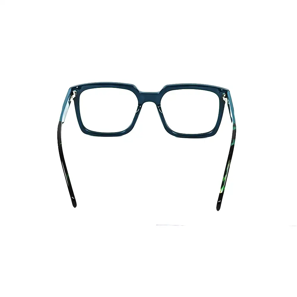 Bold Modern Green Eyeglasses - 156016 6 Bold Modern Green Eyeglasses