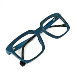 Bold Modern Green Eyeglasses - 156016 17 Bold Modern Green Eyeglasses
