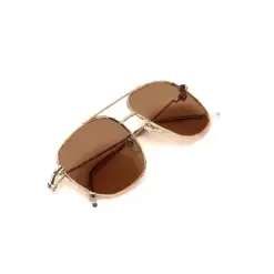 Brown Modern Turban Sunglasses - 20016 9 Brown Modern Turban Sunglasses