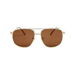 Brown Modern Turban Sunglasses
