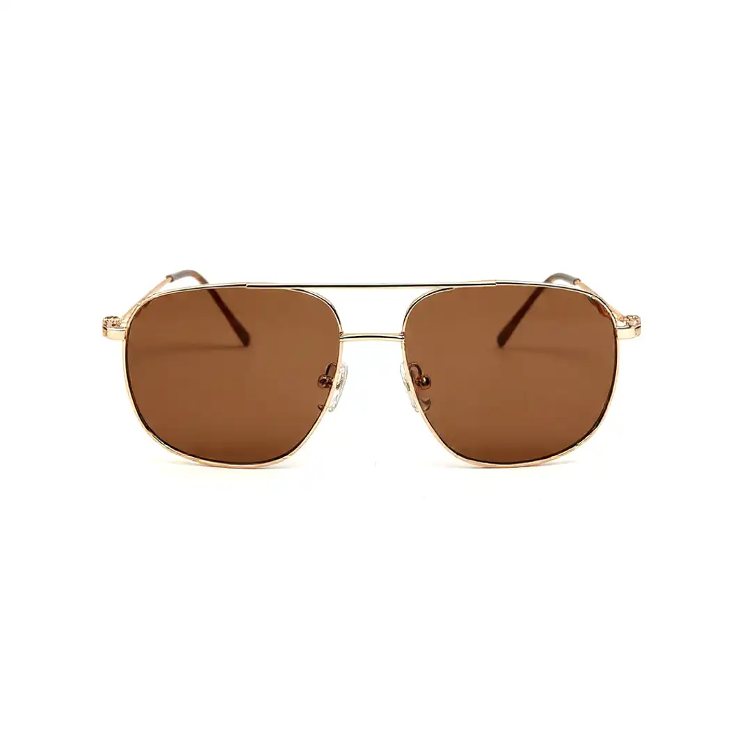 Brown Modern Turban Sunglasses - 20016 2 Brown Modern Turban Sunglasses