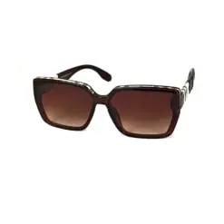 Brown Modern Women Sunglasses