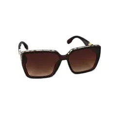 Brown Modern Women Sunglasses