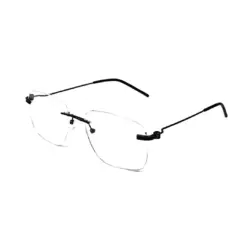 Brown Turban fit Rimless Eyeglasses
