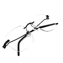 Brown Turban fit Rimless Eyeglasses - 4221 13 Brown Turban fit Rimless Eyeglasses