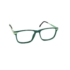 Compact Modern Green Eyeglasses - 130009 11 Buy Compact Modern Green Eyeglasses Online