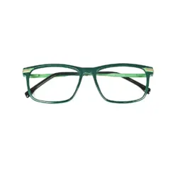 Compact Modern Green Eyeglasses - 130009 14 Buy Compact Modern Green Eyeglasses Online