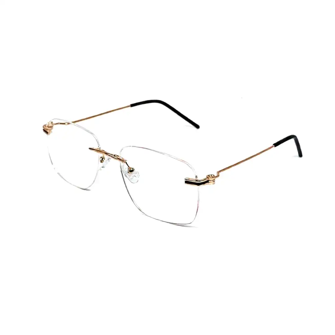 Golden Turban fit Rimless Eyeglasses - 4221 1 Buy Golden Turban fit Rimless Eyeglasses Online