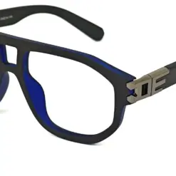Buy Swiss Black Blue Modern Eyeglasses Online