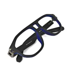 Buy Swiss Black Blue Modern Eyeglasses Online