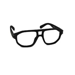Buy Swiss Black Bold Modern Eyeglasses Online