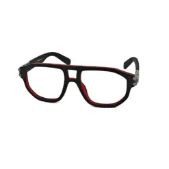 Buy Swiss Black Red Modern Eyeglasses Online