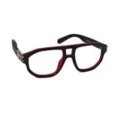 Buy Swiss Black Red Modern Eyeglasses Online