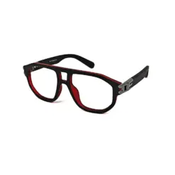 Buy Swiss Black Red Modern Eyeglasses Online